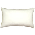 Pillow D Cor Tuscany Linen White 12X20 Throw Pillow