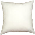 Pillow D Cor Tuscany Linen White 20X20 Throw Pillow