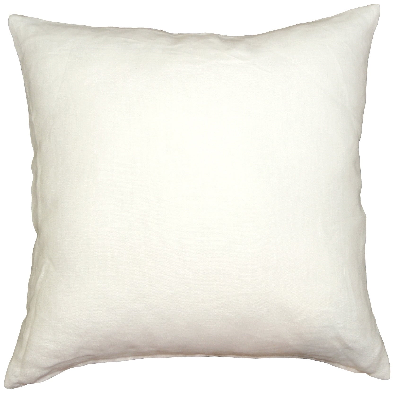 Pillow D Cor Tuscany Linen White 20X20 Throw Pillow