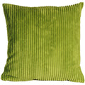 Pillow D Cor Wide Wale Corduroy 22X22 Green Throw Pillow