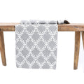 Piluki Leaf Crewel Embroidered Table Runner 15 By 70 Inch