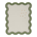 Pin Board With Scalloped Frame 15.5 H