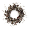 Pine Cone And Twig Wreath 23 D