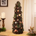 Pinecone And Tree Bark Artificial Christmas Decoration 24