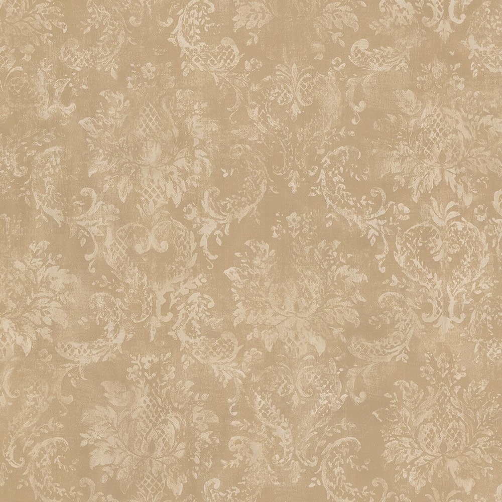 Pinecrest 32.7 Ft. X 20.5 In. Canvas Damask Wallpaper