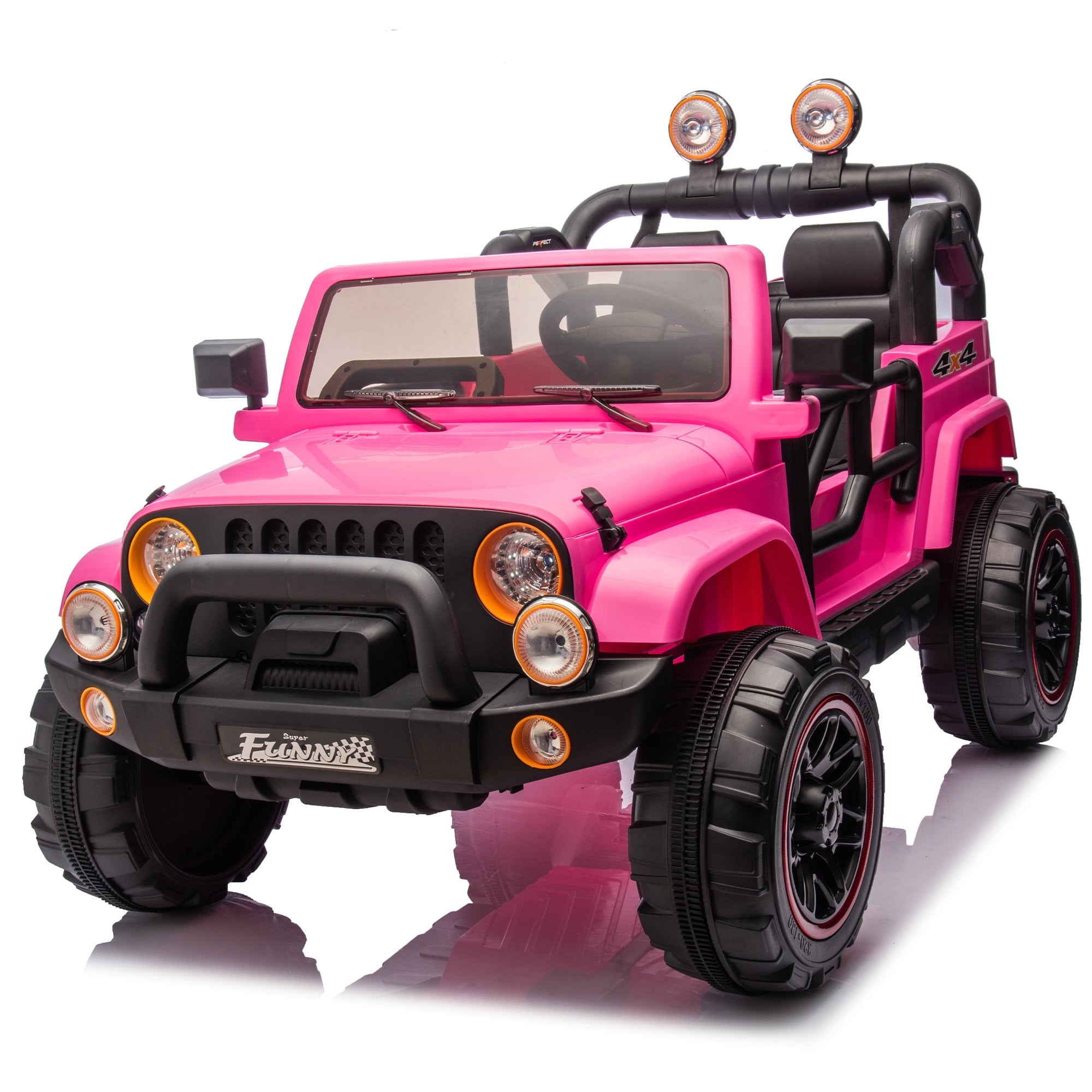 Pink 24V Kids Ride On Car Off Road Toy Car Battery Powered Electric Car