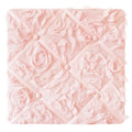 Pink Floral Rose 13In Fabric Memory Photo Bulletin Board Blush Flower Luxurious Elegant Princess Vintage Boho Shabby Chic Glam