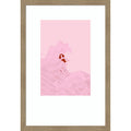 Pinkwave By Treechild Wood Framed Wall Art Print
