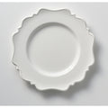 Pinpoint White Dinner Plate 11 Set Of 6