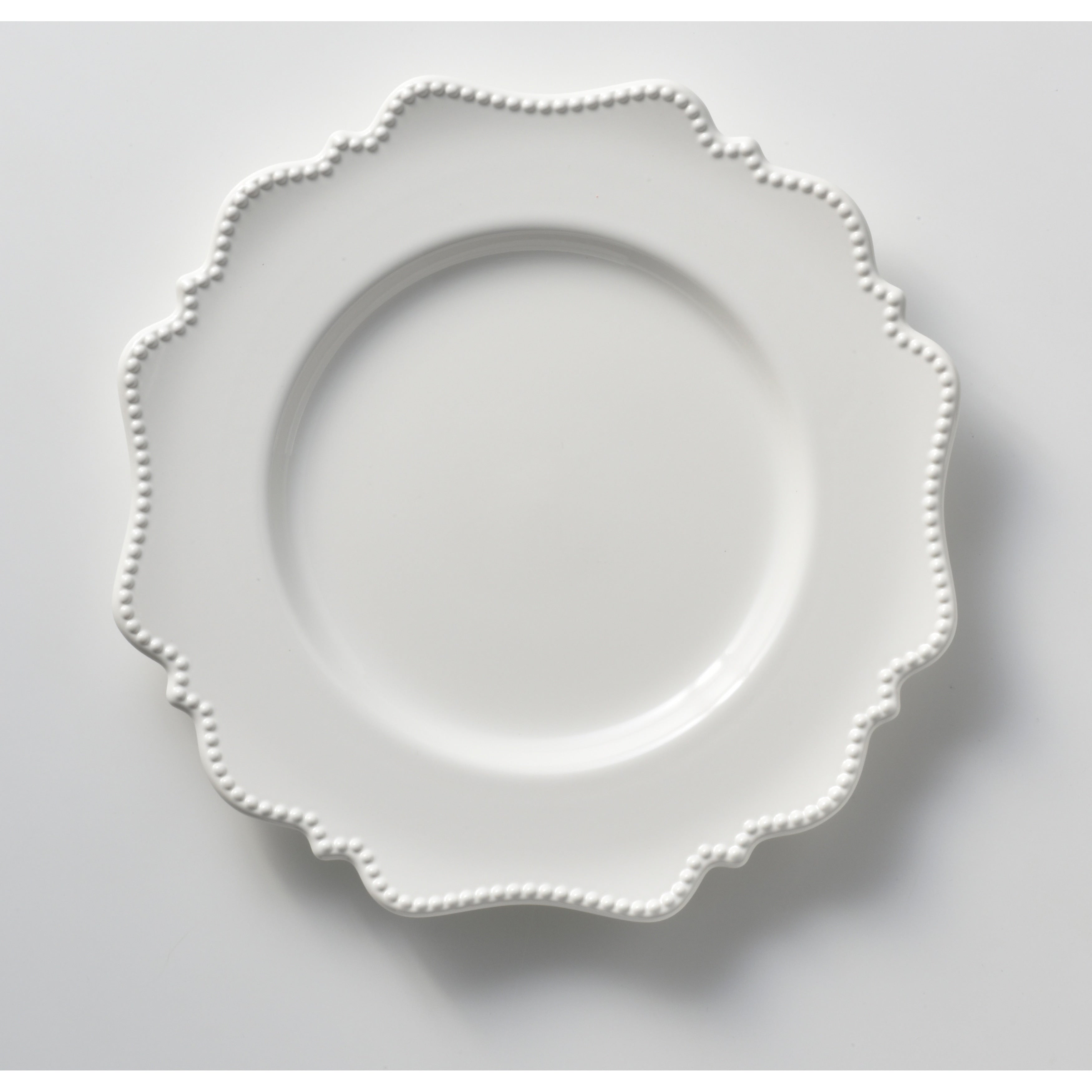 Pinpoint White Dinner Plate 11 Set Of 6