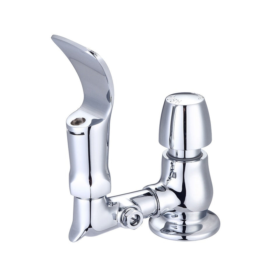 Pioneer Faucets 0364 N2 Central Brass Push Button Bubbler Polished Chrome