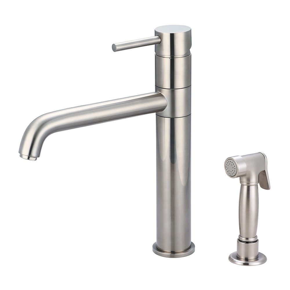 Pioneer Faucets 2Mt161H Motegi 1.5 Gpm Single Hole Kitchen Faucet With 8 1 2 Re