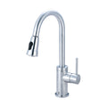Pioneer Faucets 2Mt250 Motegi 1.8 Gpm Single Hole Kitchen Faucet With Pull Down