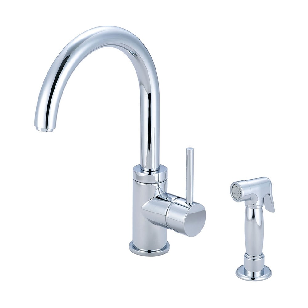 Pioneer Faucets 2Mt171H Motegi 1.5 Gpm Single Hole Kitchen Faucet With 7 5 8 Re