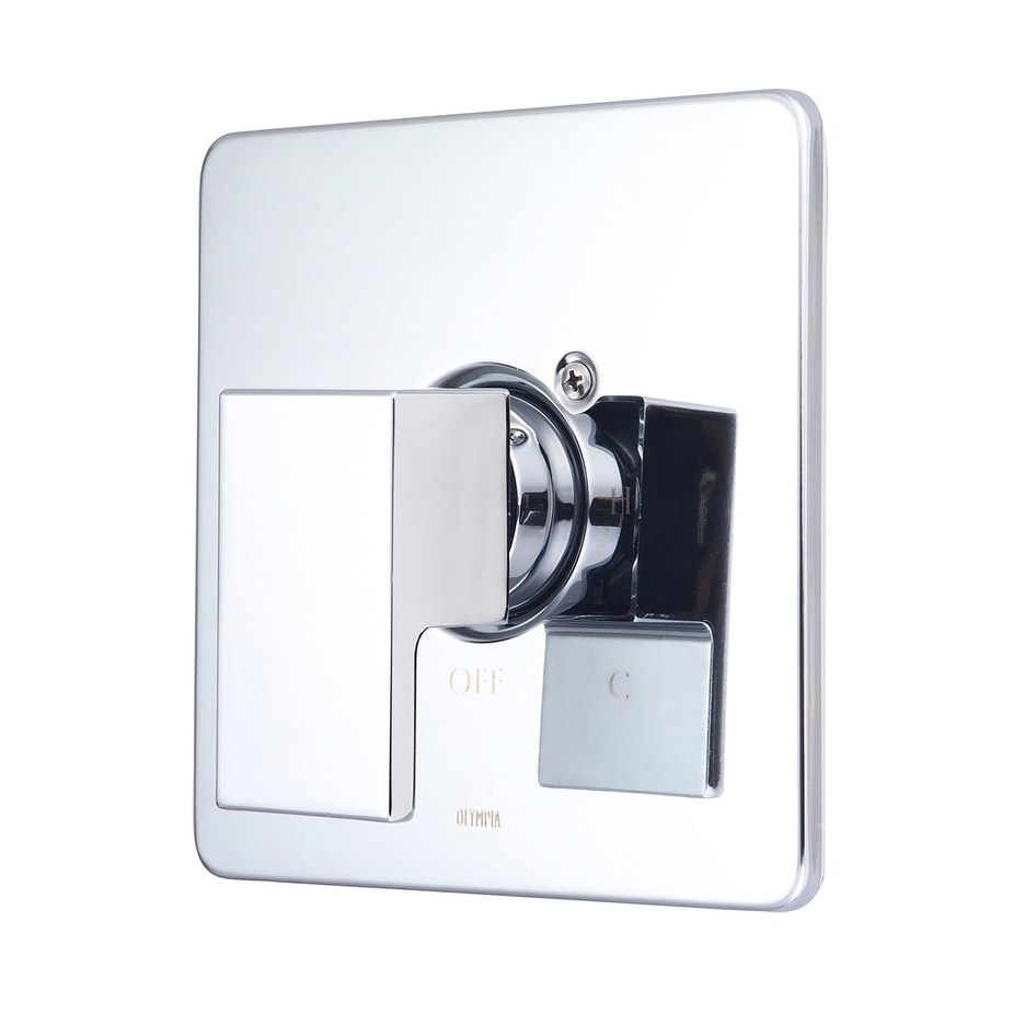 Pioneer Mod Collection Single Handle Valve Trim Set Polished Chrome