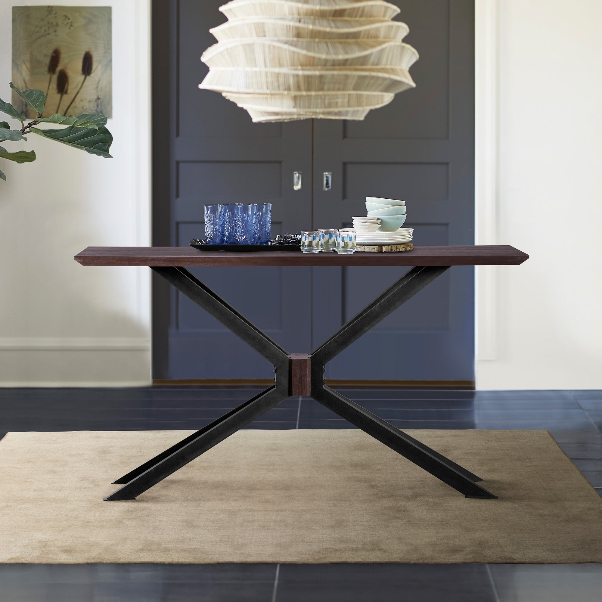 Pirate Acacia Modern Console Table