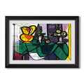 Pitcher And Bowl Of Fruit 1931 Pablo Picasso Custom Framed Print