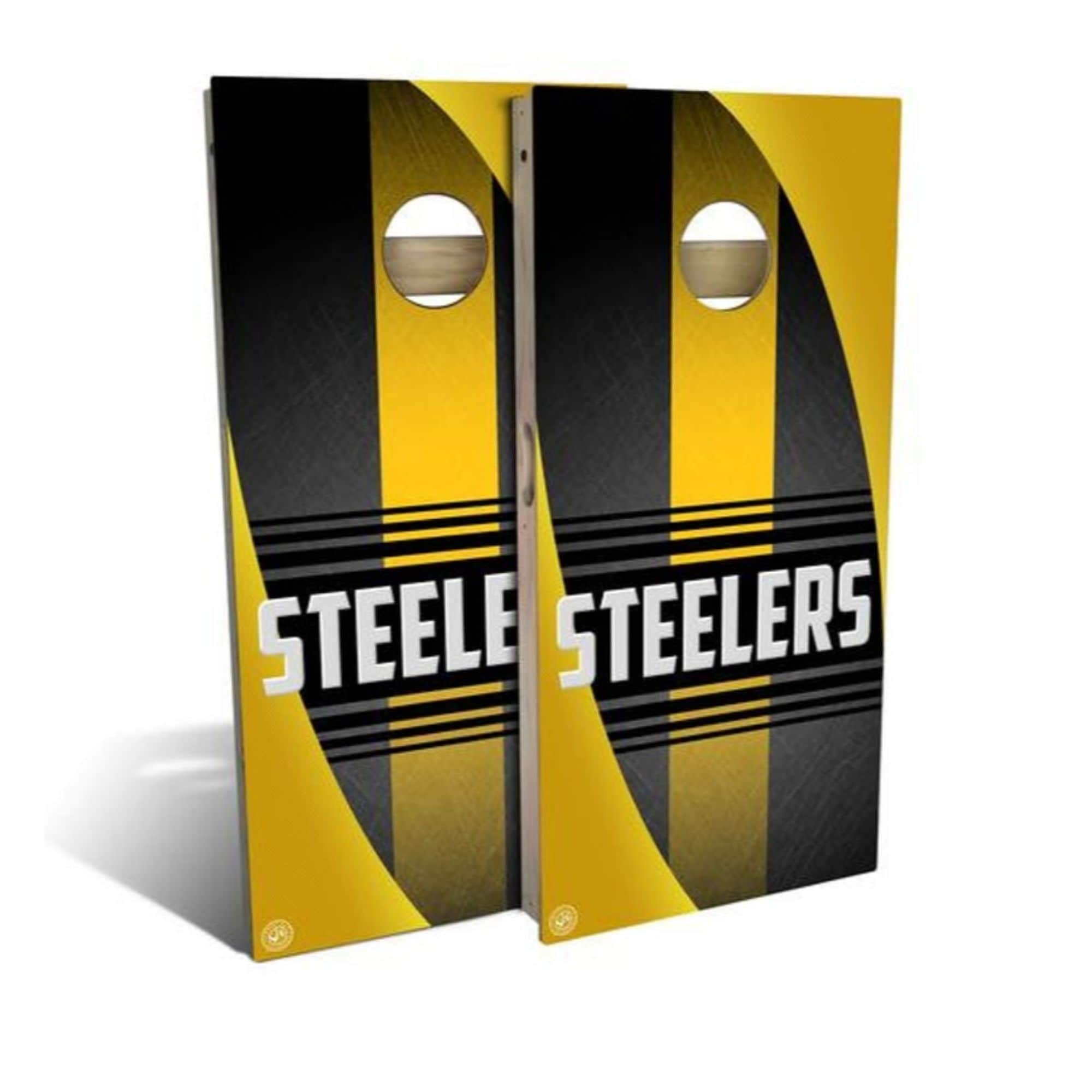 Pittsburgh Football 2.0 Cornhole Set Choose Your Size Accessories