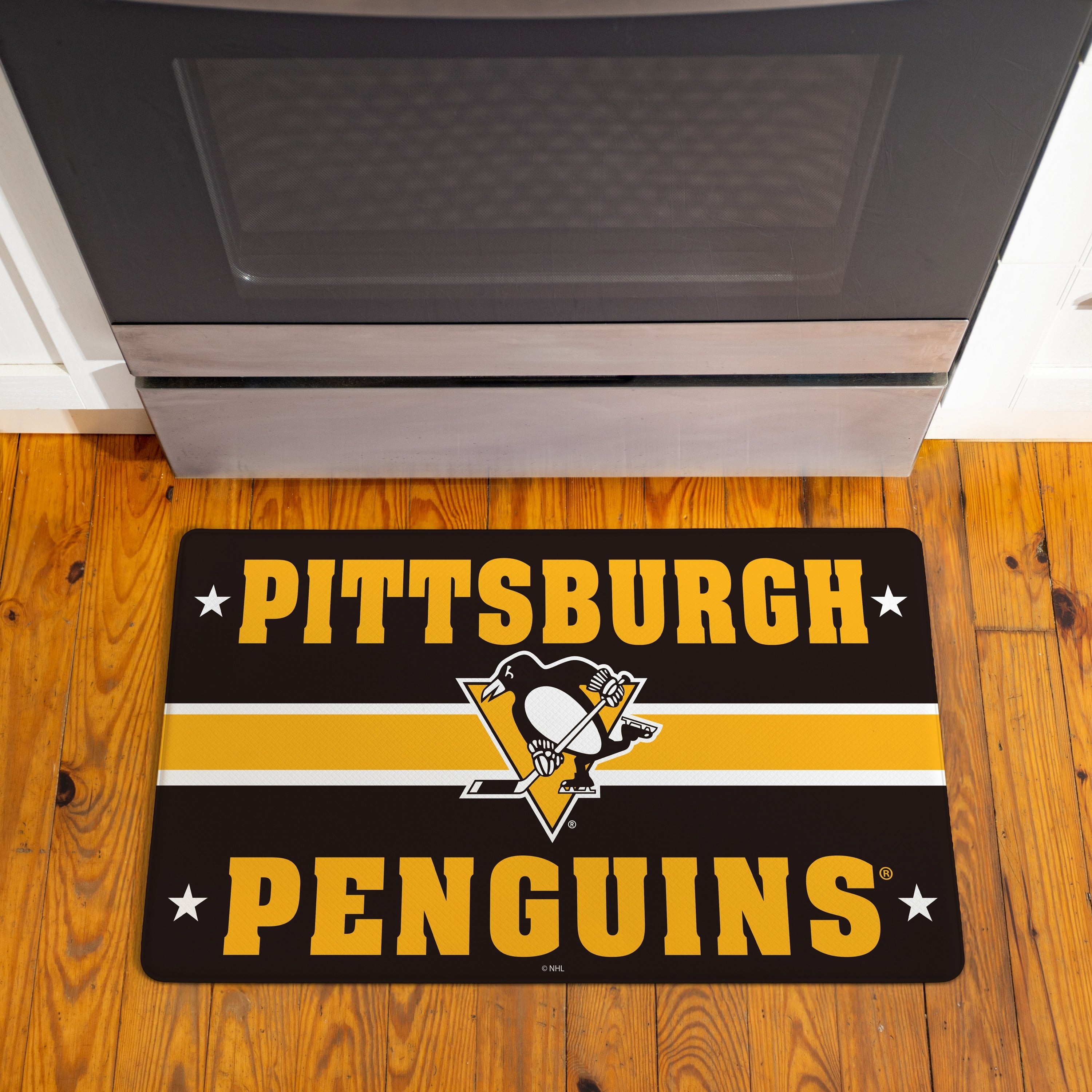Pittsburgh Penguins Anti Fatigue Door Mat 30 X 18