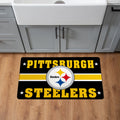 Pittsburgh Steelers Anti Fatigue Door Mat 30 X 18