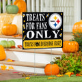 Pittsburgh Steelers Coroplast Yard Sign Halloween Treats For Fans