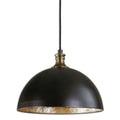 Uttermost Placuna 1 Light Pacific Bronze Pendant
