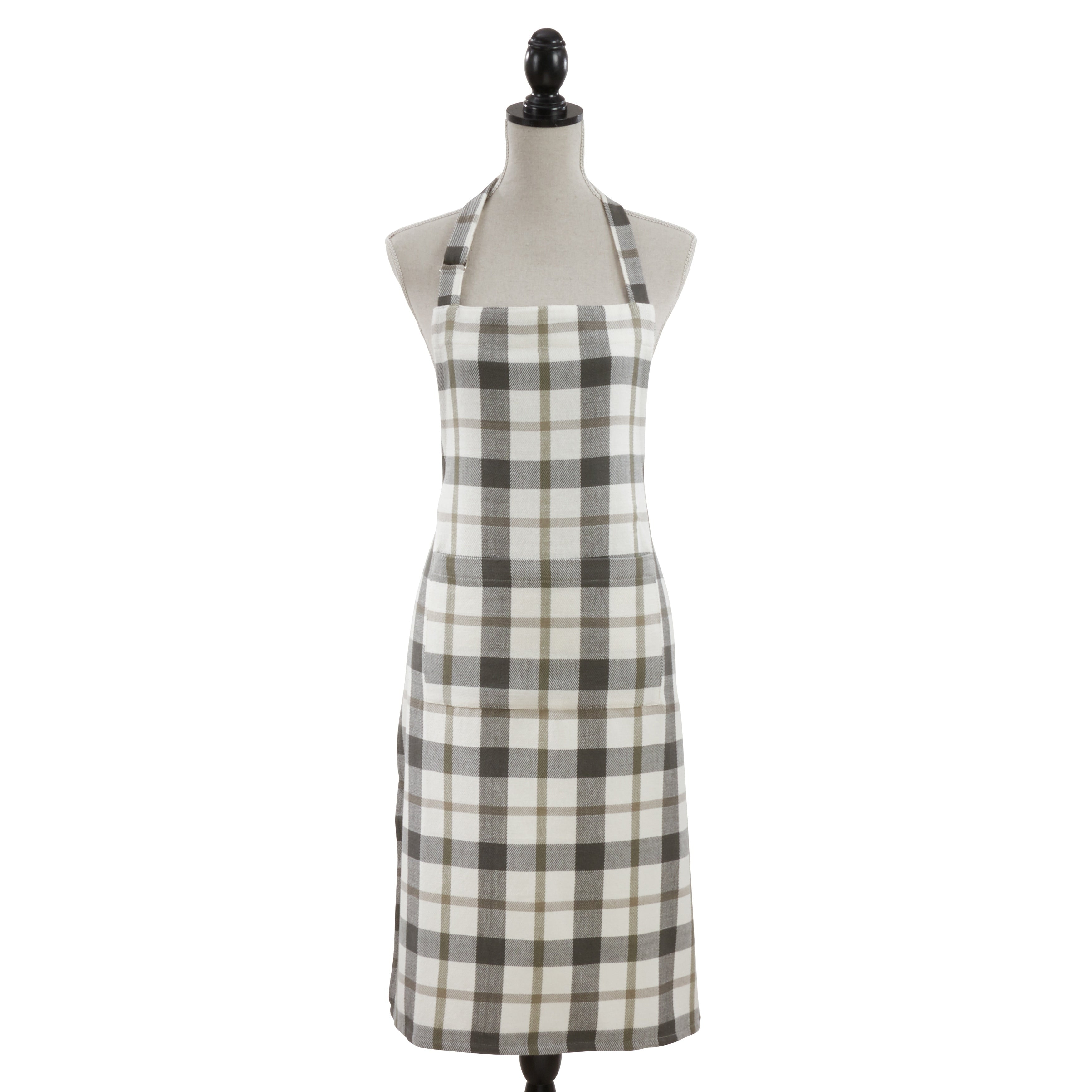 Plaid Kitchen Apron