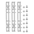 Planner Maker Binder Ring Clip Mechanisms With Screw For Journal Bill Paper 3