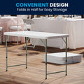 Adjustable Folding Table