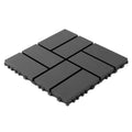 Plastic Interlocking Decking Tiles 44 Packs Of Terrace Decking Tiles 12 X 12 Waterproof For All Weather Use