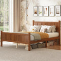 Platform Bed Full Size Flat Panel Bed With Headboard Footboard