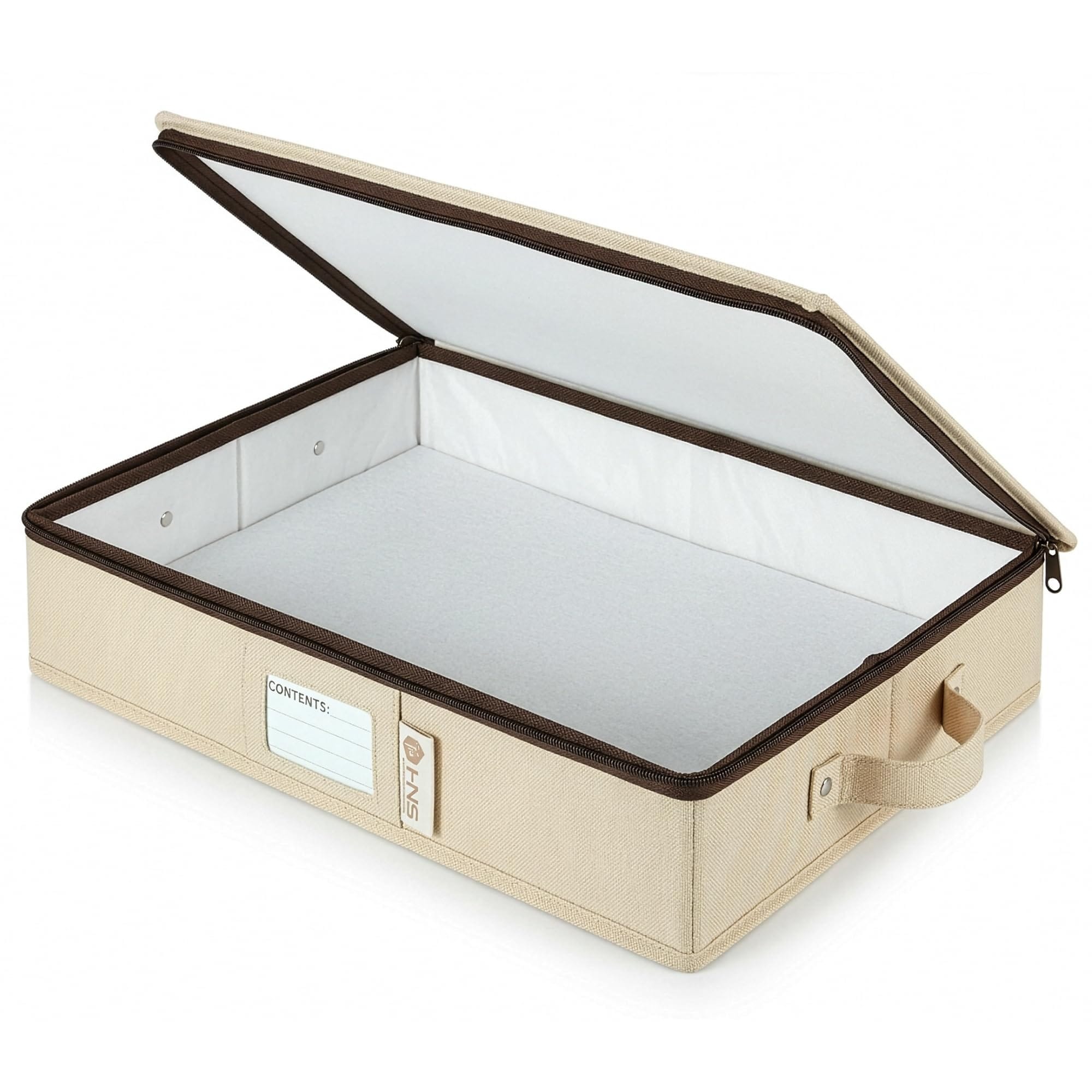 Platter Storage Container Hard Shell With Dividers China Organizer Case For Up To 4 Platters Moving And Seasonal Storage
