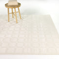 Plensa Scandinavian Grid Area Rug