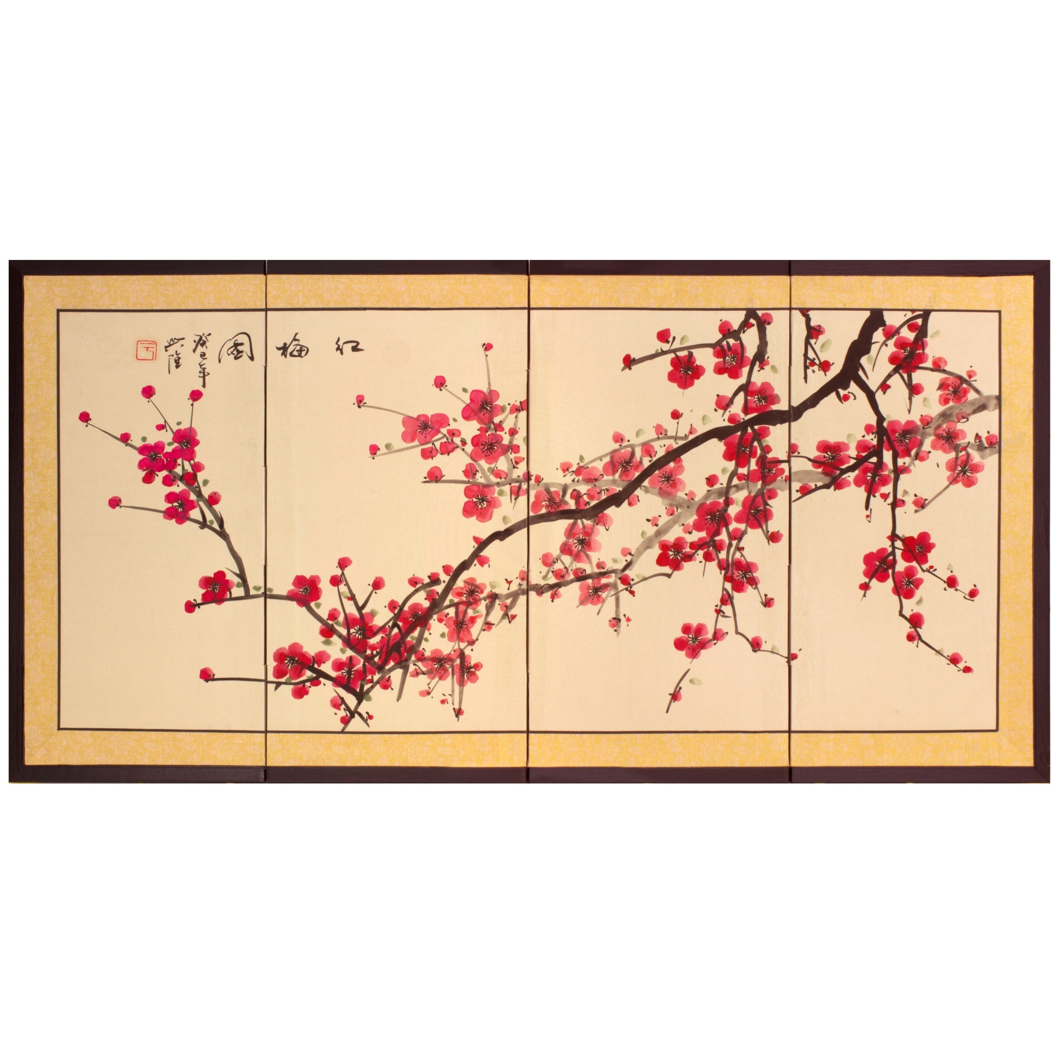 Plum Tree Chinese Painting
