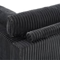 Plush Flannel Modular Sectional Sofa For Living Room