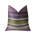 Plutus Acai Crush Berry Olive And Cream Handmade Luxury Pillow