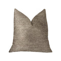 Plutus Classy Chic Ivory And Beige Luxury Throw Pillow