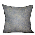 Plutus Oxford Blaze Blue Solid Luxury Outdoor Indoor Throw Pillow