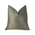 Plutus Swan Creek Cream And Gold Handmade Luxury Pillow