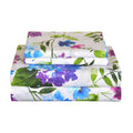 Pointehaven Primavera 200 Tc Printed Cotton Percale Sheet Set