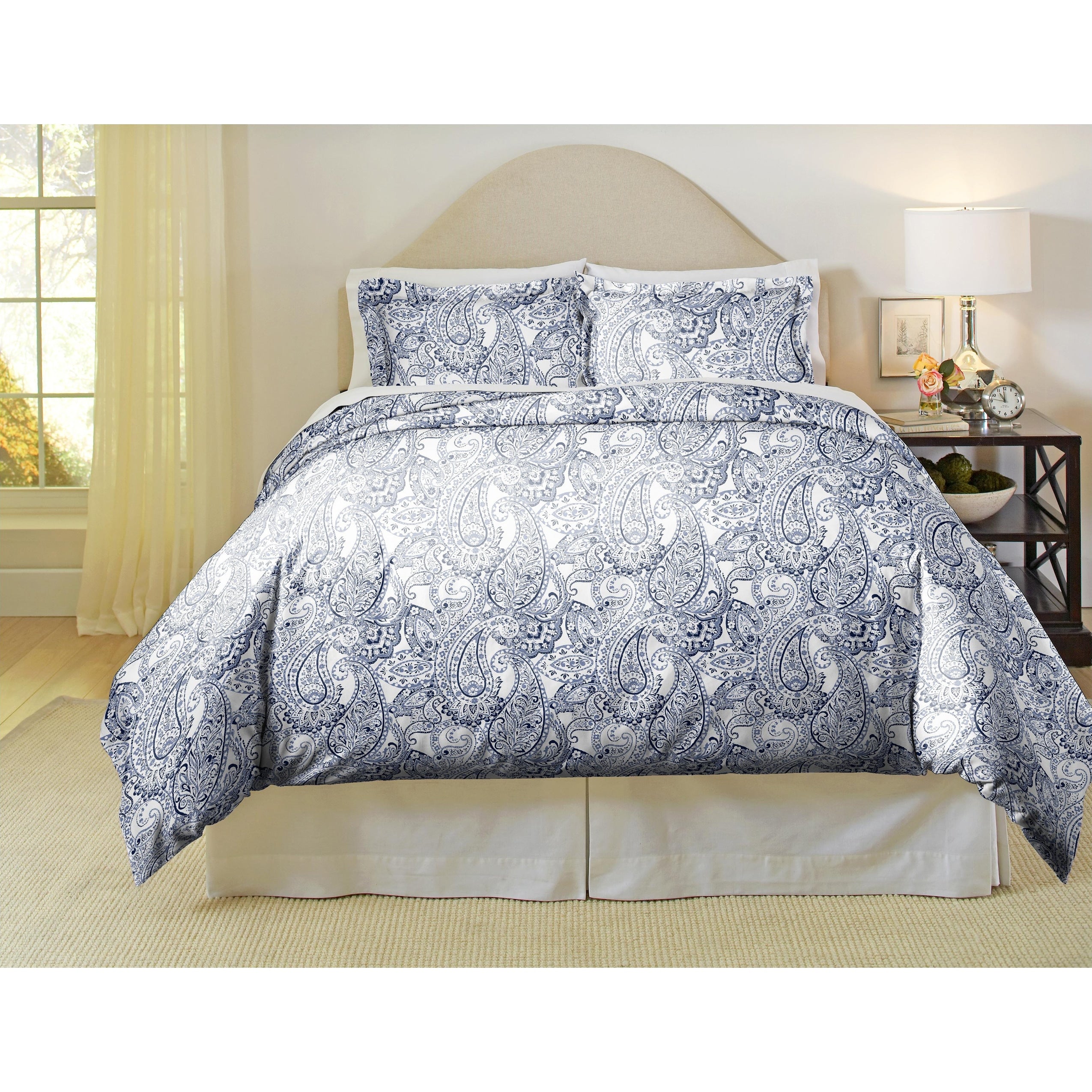 Pointehaven 200Tc Boho Paisley Duvet Set