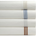 Pointehaven Egyptian Cotton Embroidered Percale Pillowcases Set Of 2