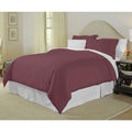 Pointehaven Pima Cotton 400 Thread Count 3 Piece Duvet Cover Set