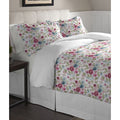 Pointehaven Sylvan Cotton Printed Flannel Oversized Duvet Set