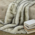 Polar Bear Faux Fur Luxury Throw Throw 36W X 60L
