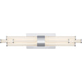 Polished Chrome Led Bathroom Vanity Light Light From The Talbott Collection