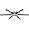 Polished Chrome Led Semi Flush Mount From The Zealand Collection