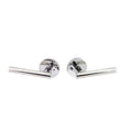 Sure Loc Polished Chrome Modern Door Lever Handle