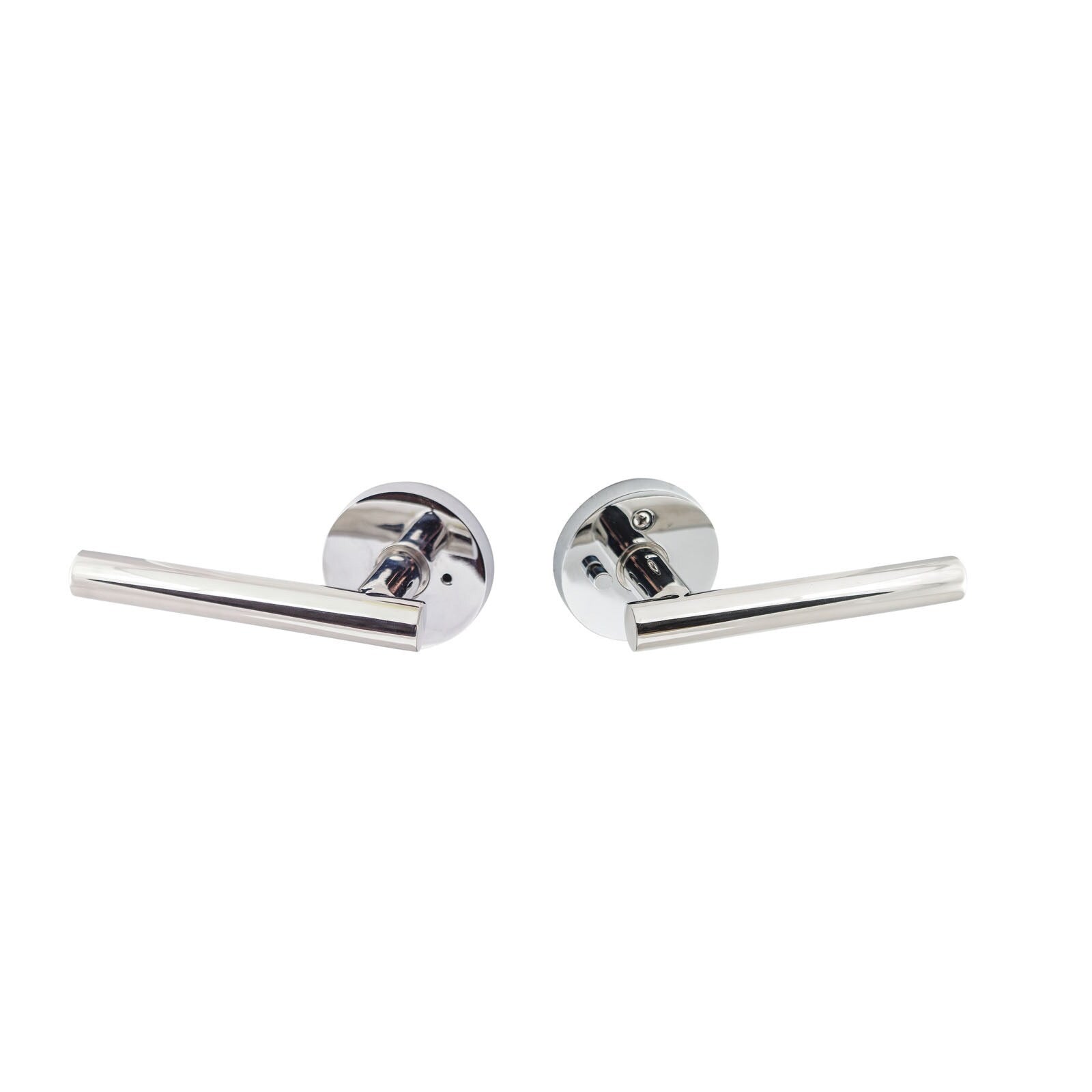 Sure Loc Polished Chrome Modern Door Lever Handle