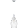 Polished Chrome One Light Pendant From The Spruce Collection